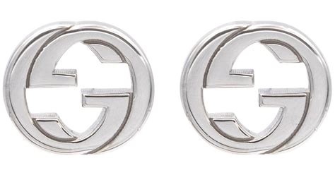 gucci toggle earrings|gucci interlocking gg earrings.